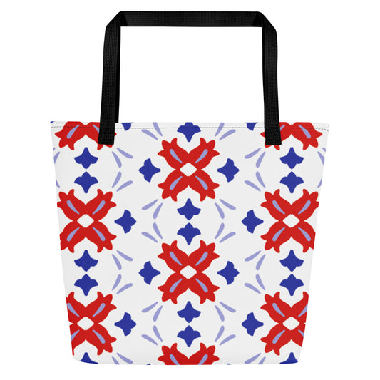 All-Over Print Large Tote Bag