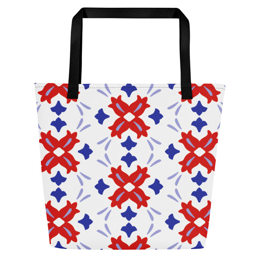 All-Over Print Large Tote Bag