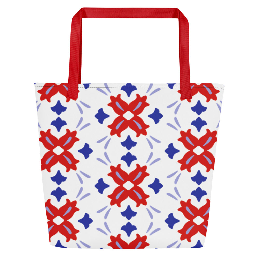 All-Over Print Large Tote Bag
