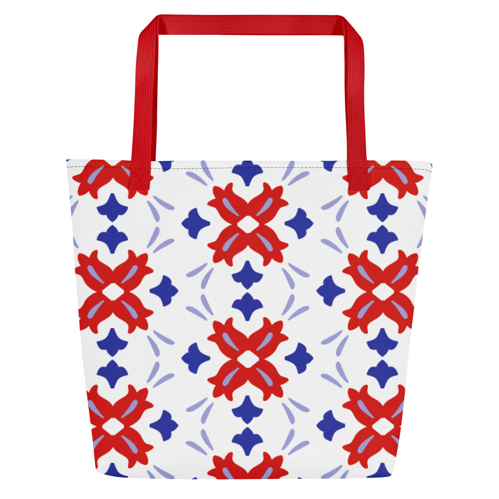 All-Over Print Large Tote Bag